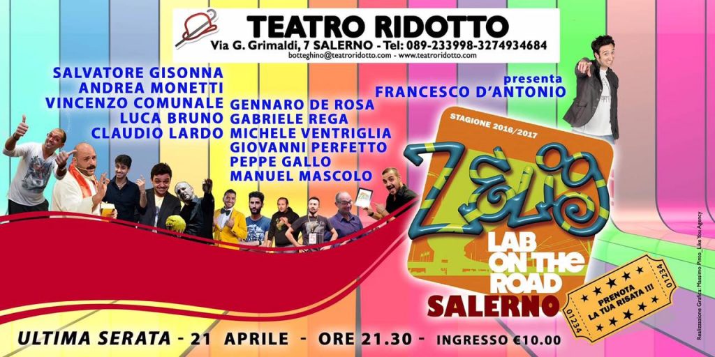 ZeligLabOnTheRoad-Salerno - Locandina